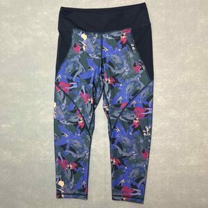 Patagonia - Women's Centered Crop Leggings Abstract Jungle - Size‎ M
